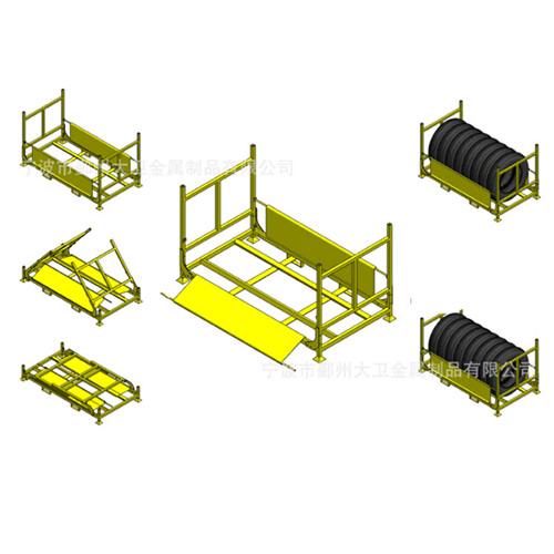 鋼制堆垛式輪胎貨架