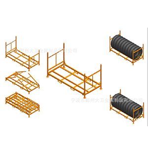 鋼制堆垛式4S汽車用品展示架輪胎貨架